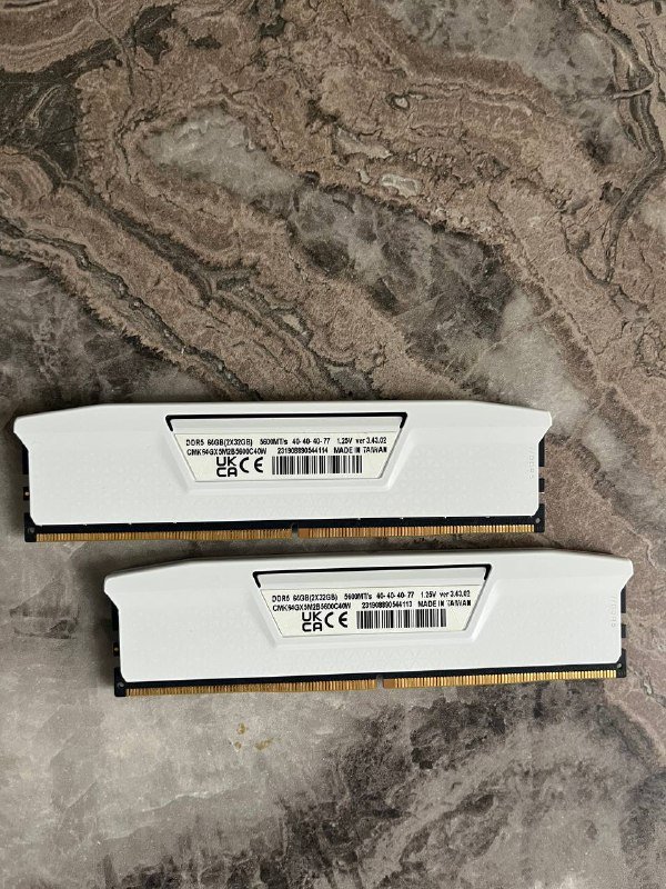 Оперативная память Corsair Vengeance DDR5 64GB 5600 MHz