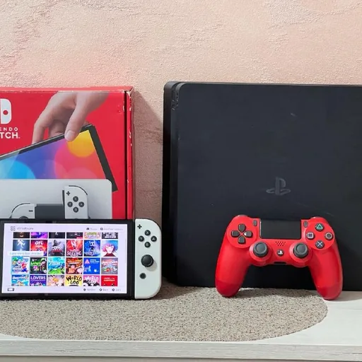 Nintendo Switch OLED, Sony PlayStation 4 Slim 1 ТБ