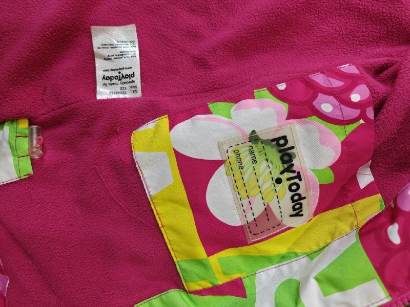 Ветровка Play Today для девочки, размер 122 4