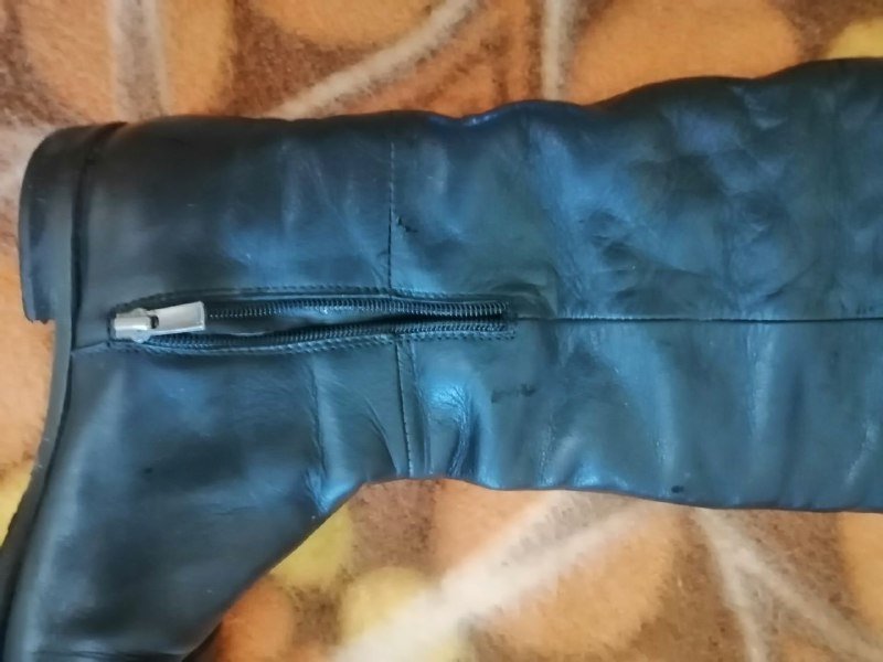 Сапоги натуральная кожа размер 39-40 3