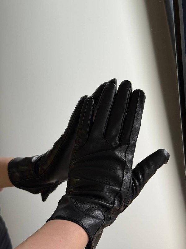 Женские перчатки тканевые, сеточка, замша 7