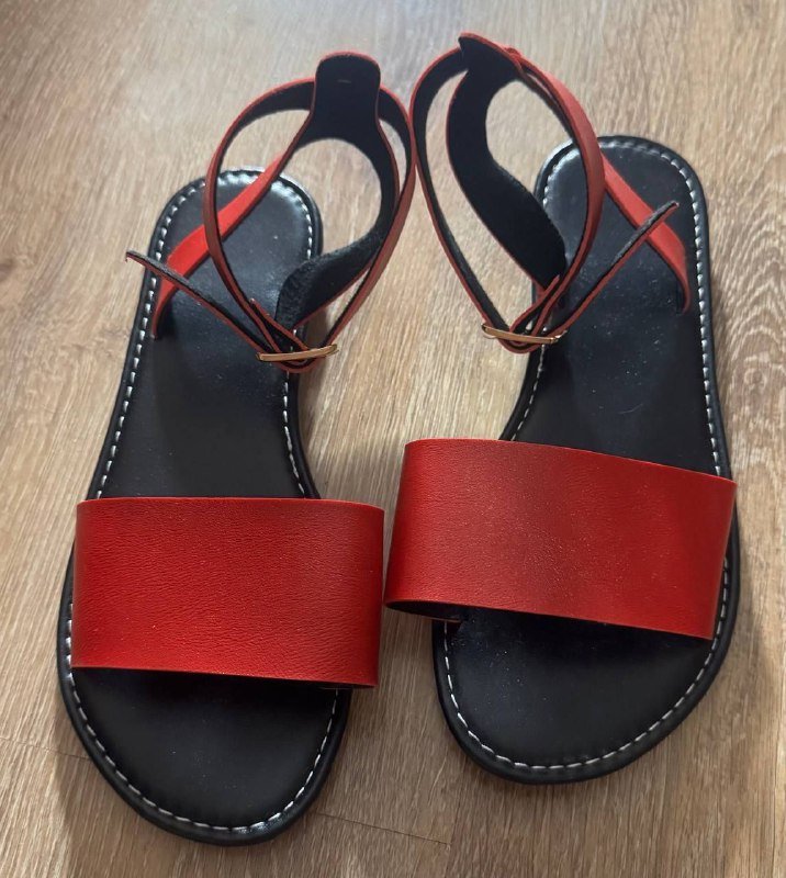 Черные босоножки Polaris, Красные босоножки женские летние 4