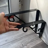 Треугольные кронштейны для полки 3
