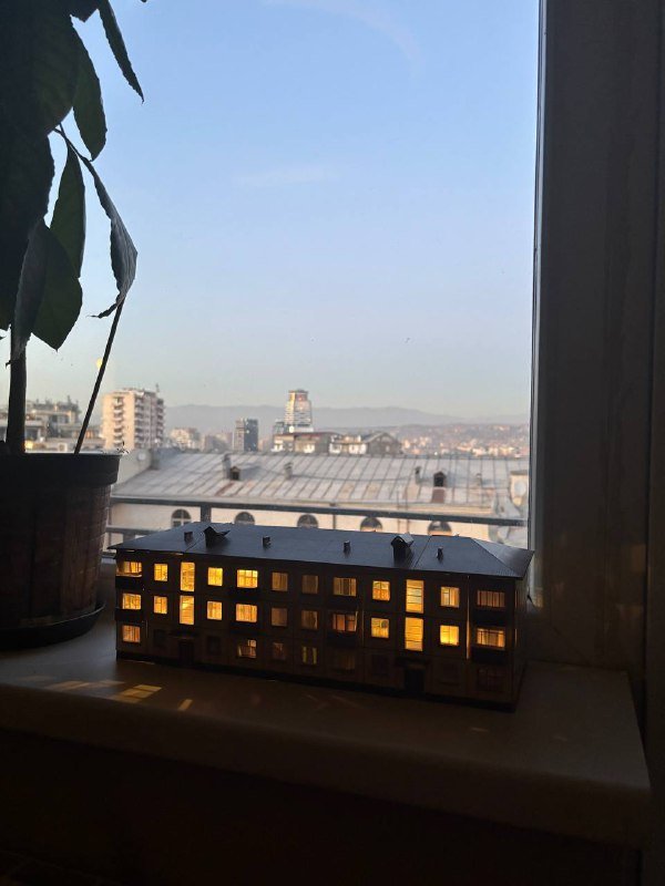 Сборные модели домов Брежневка Сталинка 3