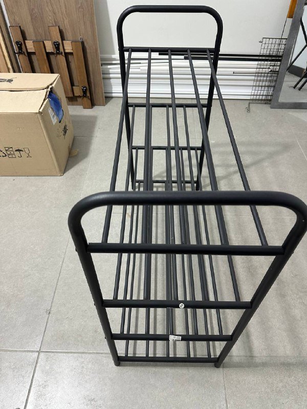 Раскладные столики и металлическая обувница 5