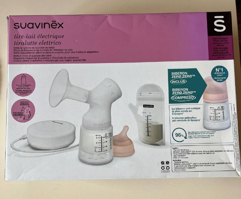 Электронный молокоотсос SUAVINEX 2
