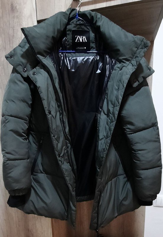 Пальто пуховик ZARA XS-S