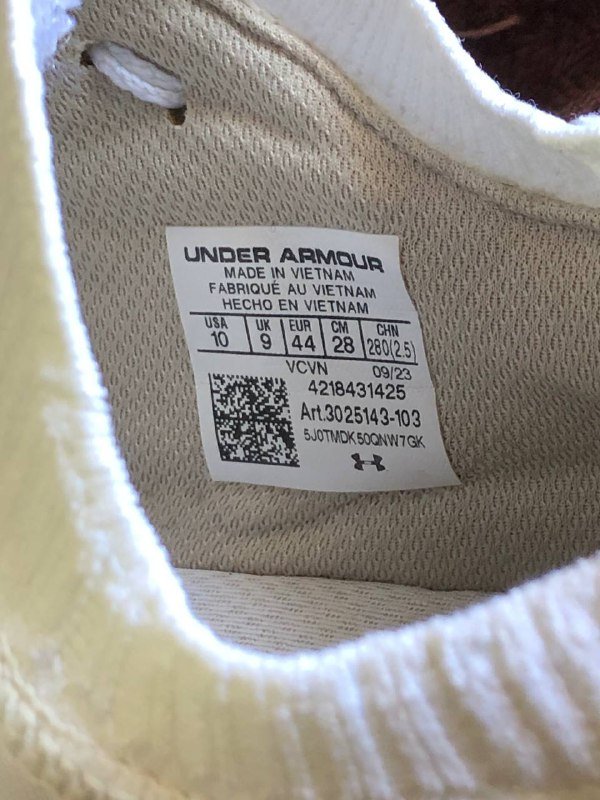 Кроссовки Under Armour Project Rock 43-44 размер 4