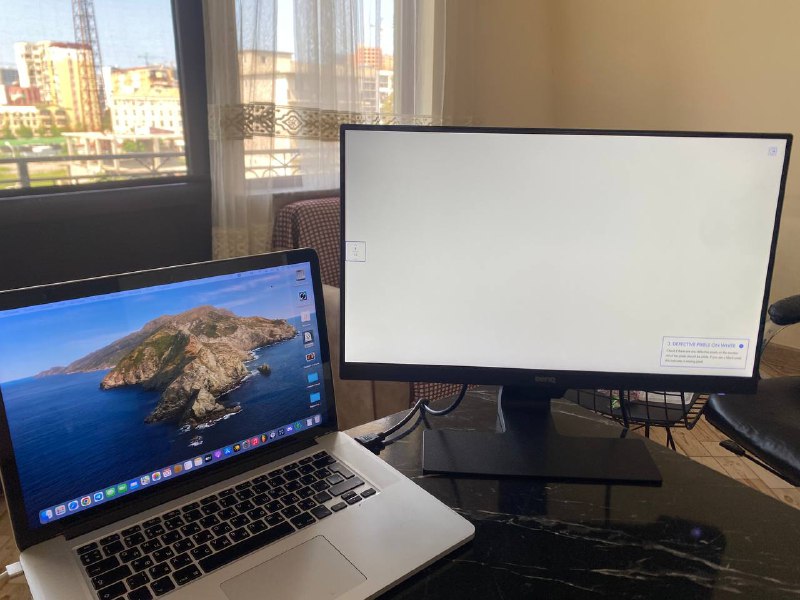 Монитор BENQ 21,5 IPS 1080p 75hz 5