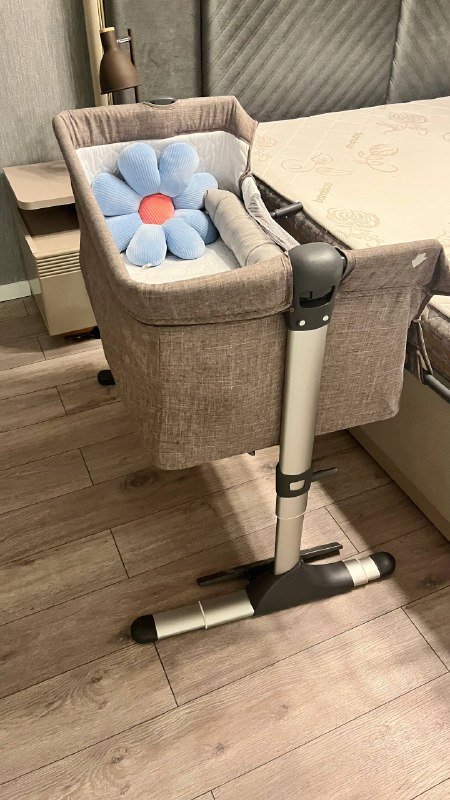 Приставная детская кроватка-манеж 3