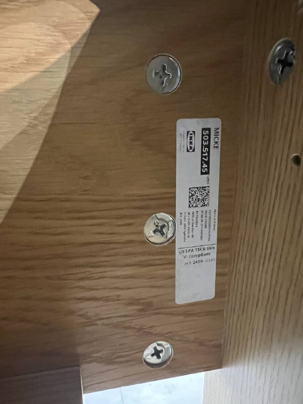 Новый стол IKEA 6