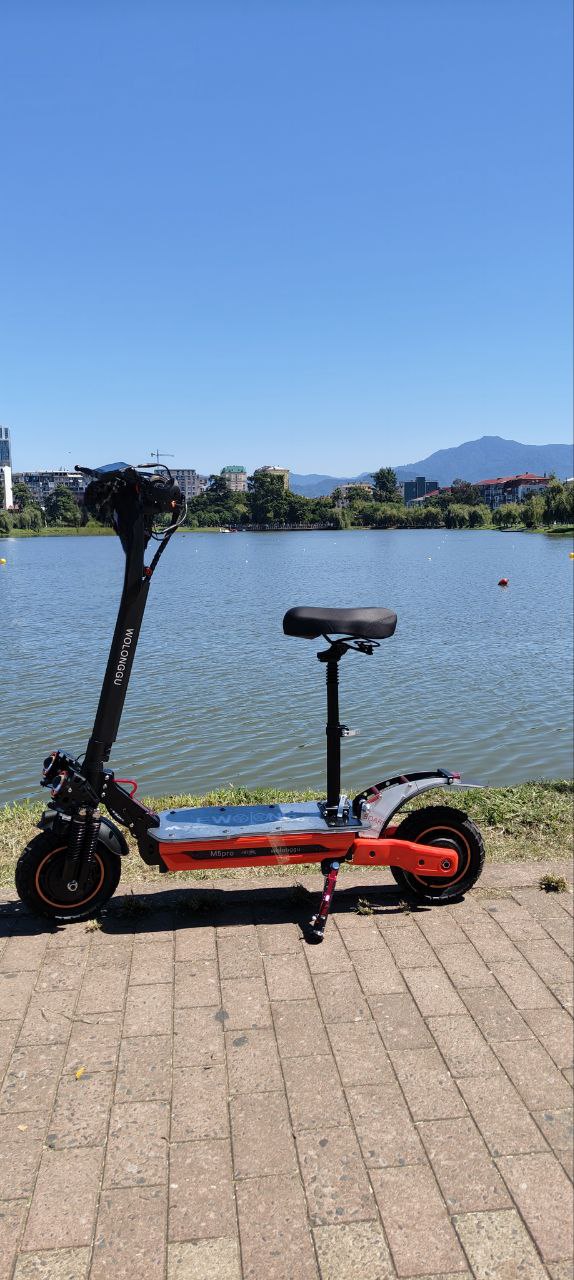 Новый электросамокат полный привод 2000w 3