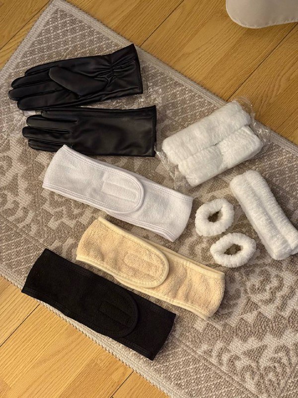 повязка косметическая, нарукавники, женские перчатки