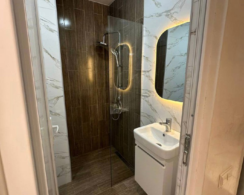 1+1 квартира на Шартава 16, 42 кв м, 8 этаж, с посудомойкой и духовкой 6