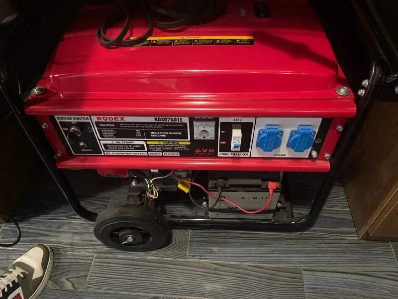 Бензиновый генератор RODEX RDX97501E