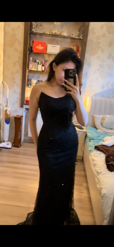 Вечернее платье в камушках, размер S 2