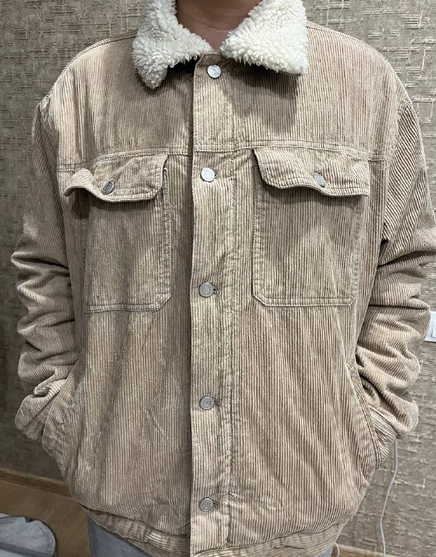 Мужская куртка Zara, Мужская вельветовая куртка h&m 5