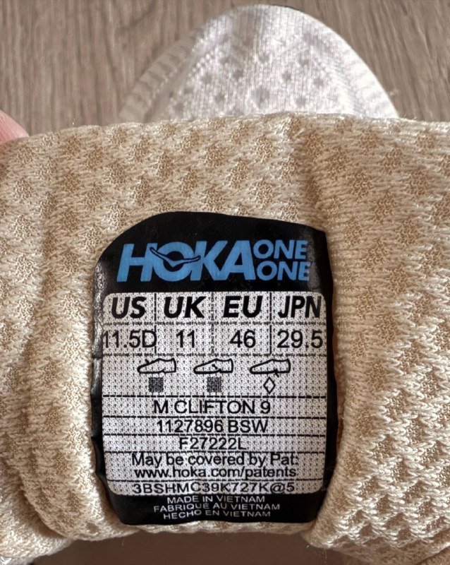 Кроссовки HOKA Clifton 9 мужские новые 2