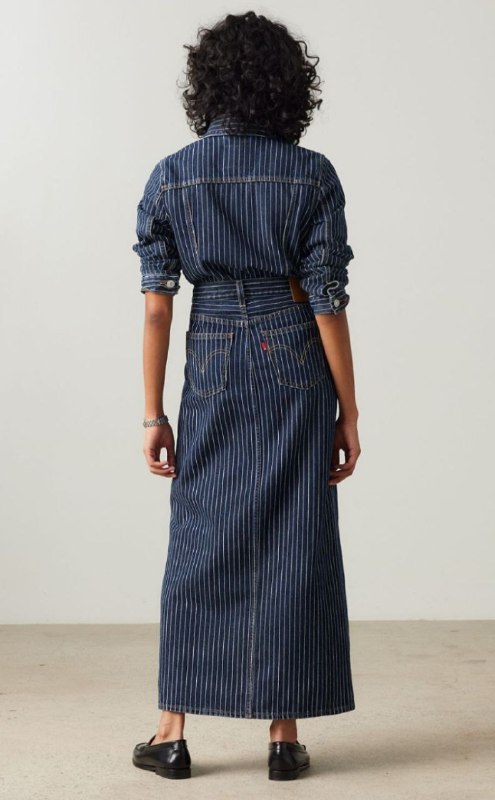 Юбка джинсовая макси LEVIS 4