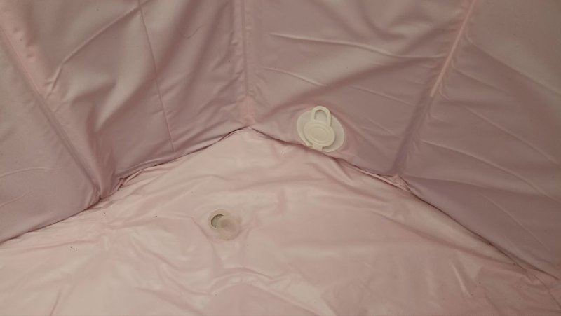 Складная ванна диаметр 70см высота 65см 3