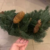 Новогодний венок, растяжка 2