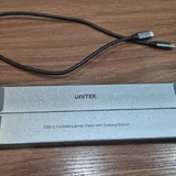 Складная подставка Unitek с USB-C хабом 3