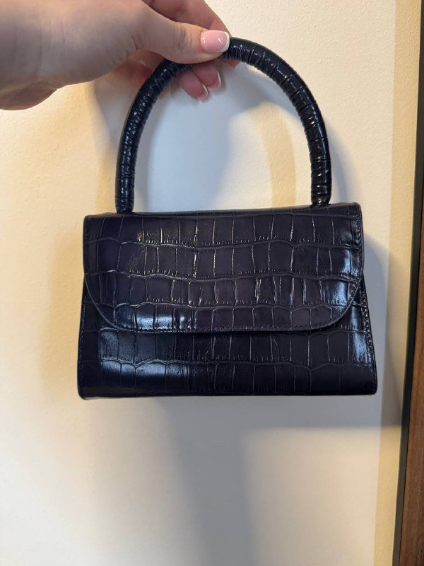 L'Intervalle кожаная сумка с тиснением под крокодила