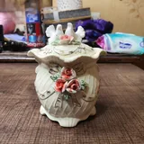 Увлажнитель воздуха, настенные часы, сахарница, креманки 6