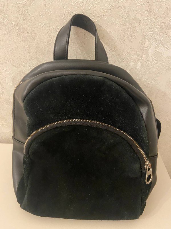 Зеленый рюкзак, черный кожаный рюкзак 3