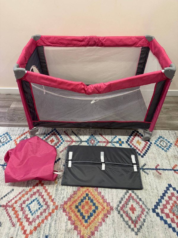 Детская раскладная кровать манеж 2