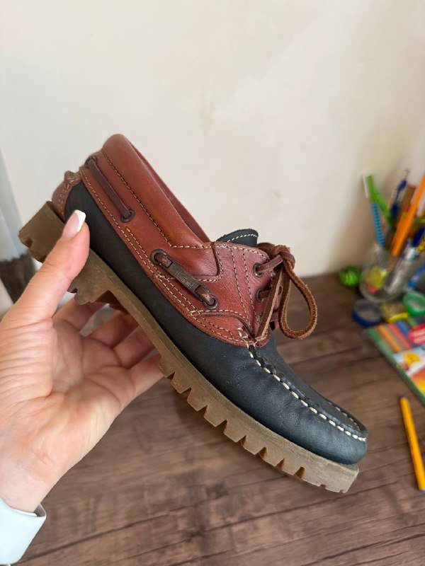 Винтажные Van Bommel Boat Shoes мужские и женские 3