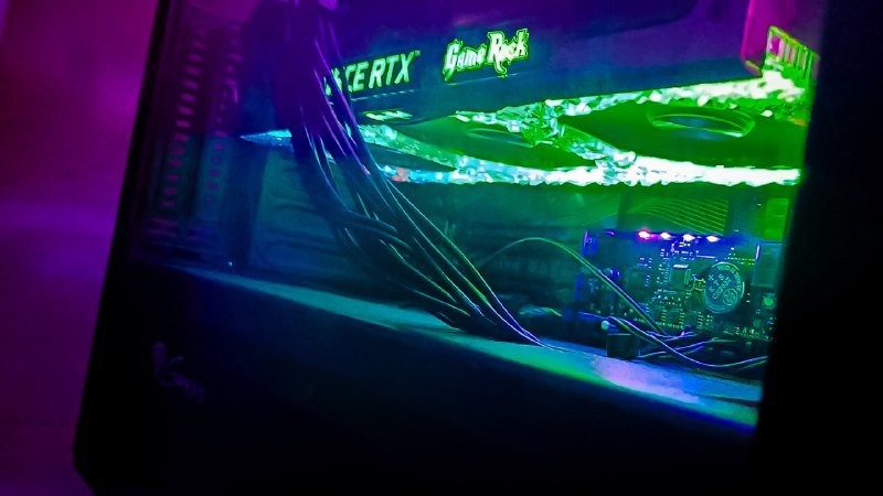 Видеокарта RTX 3070 Palit GameRock OC LHR 7