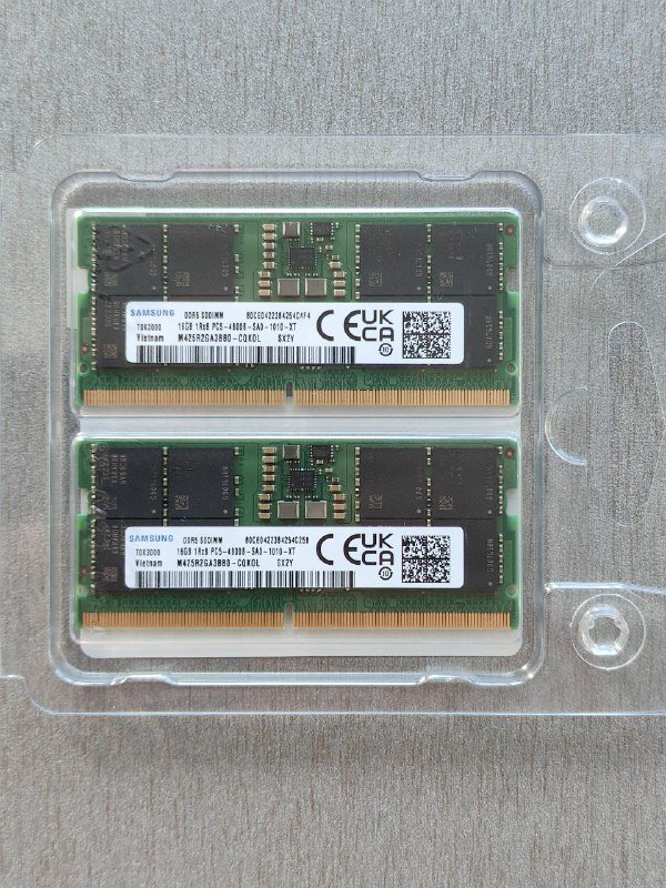 Оперативная память Samsung 32GB Kit DDR5 для ноутбука