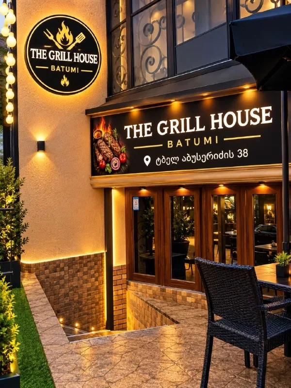 Ресторан грузинской кухни The Grill House Batumi 1