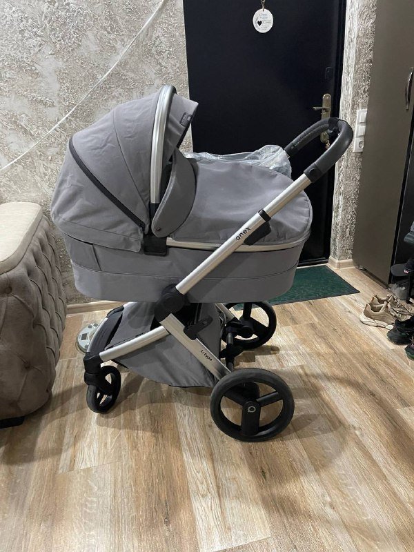 Коляска Anex l/type, Кроватка с матрасом 3