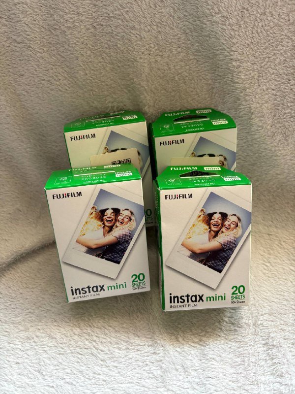 Картриджи для Instax Mini классические белые по 20 в упаковке