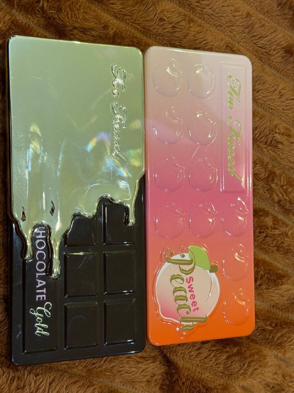 Палетки теней Too Faced Chocolate Gold, Sweet Peach