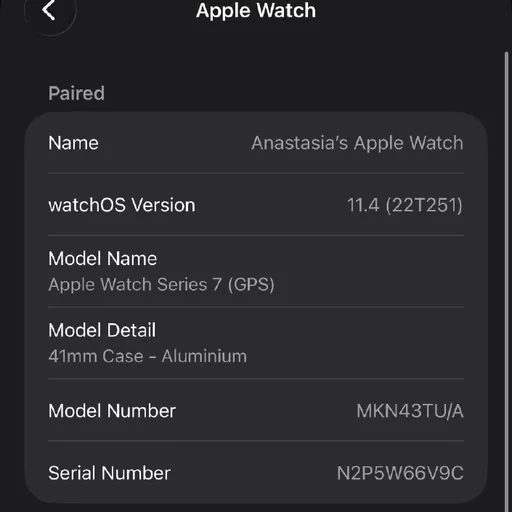 Apple Watch Series 7 Nike edition