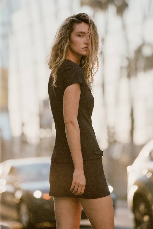 Платье мини Zara XS с микрошортами 4