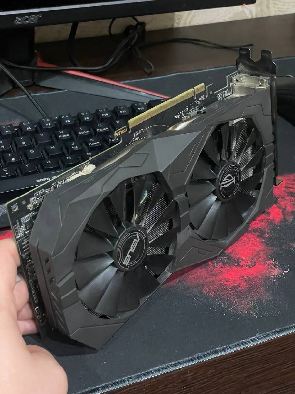 Видеокарта RX 580 8GB Asus ROG 2