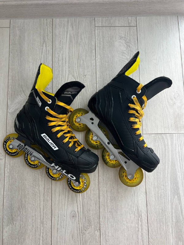 Роликовые коньки Bauer SR размер 9 + рюкзак 2