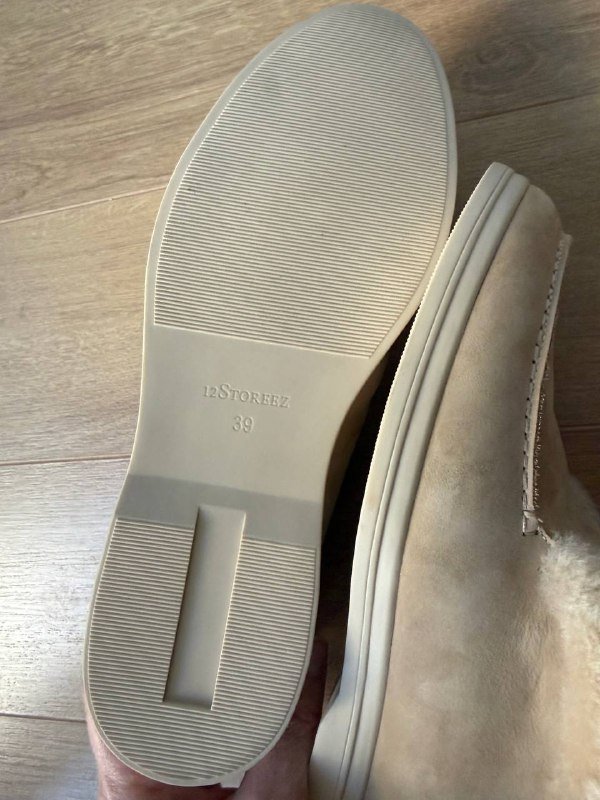 Женские ботинки с натуральным мехом и замшей 38-39 размер 2