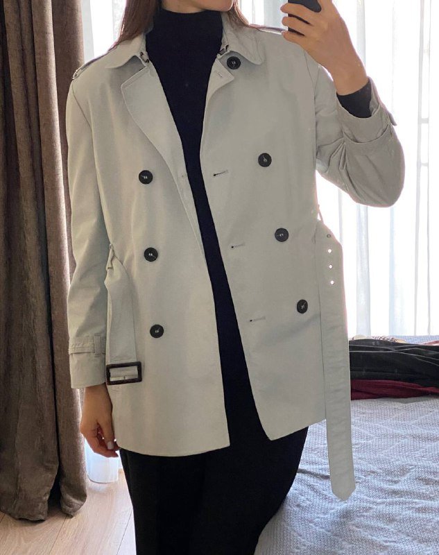 Тренч укороченный женский ESPRIT