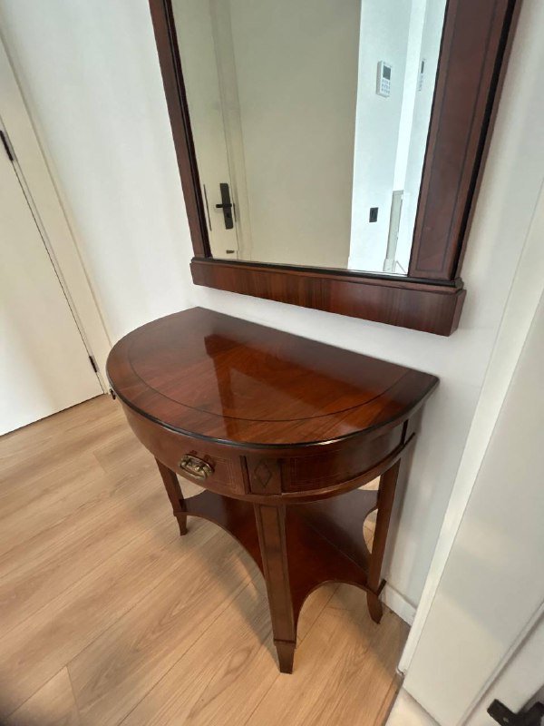 зеркало с тумбой классический стиль 4