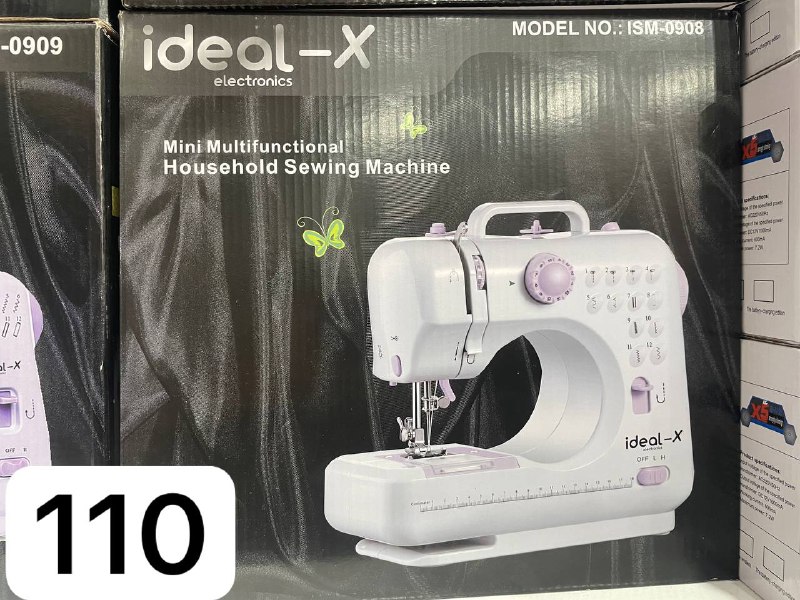 Блендер, соковыжималка, тонометр, швейная машина, пуф 5