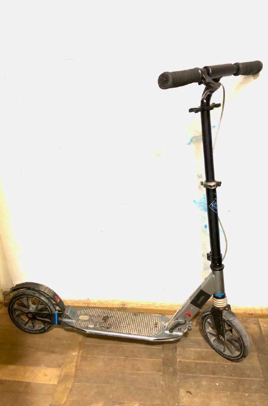 Классический складной самокат с регулируемым рулем