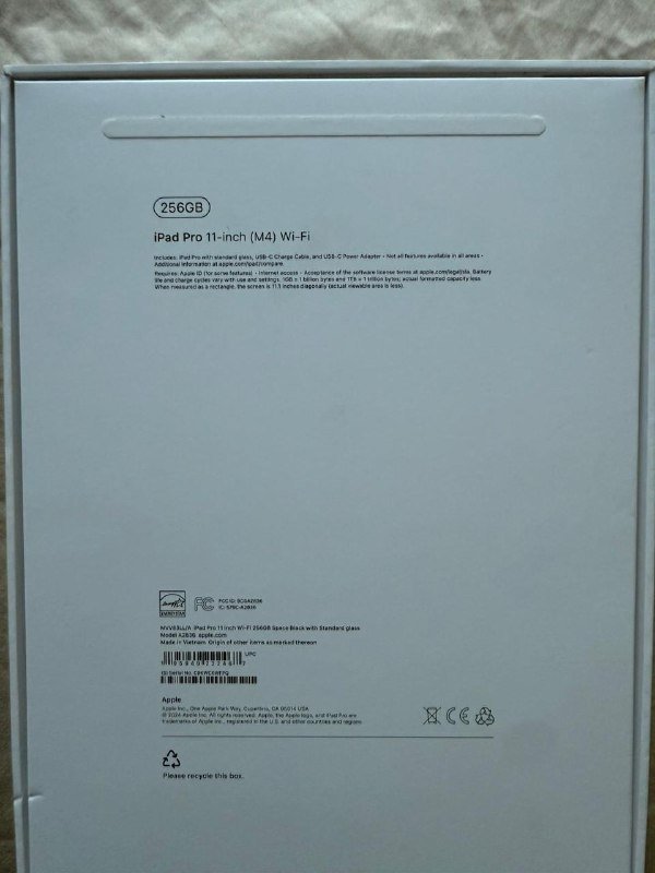 iPad Pro 11" M4 256GB Wi-Fi новый на гарантии 4
