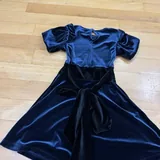 Детское бархатное платье Zara 1