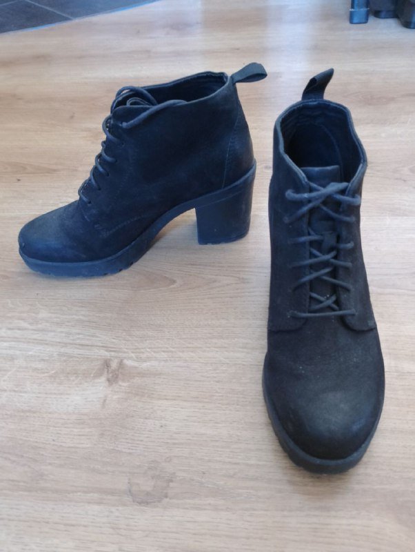 Женские черные ботильоны 36 размер 2