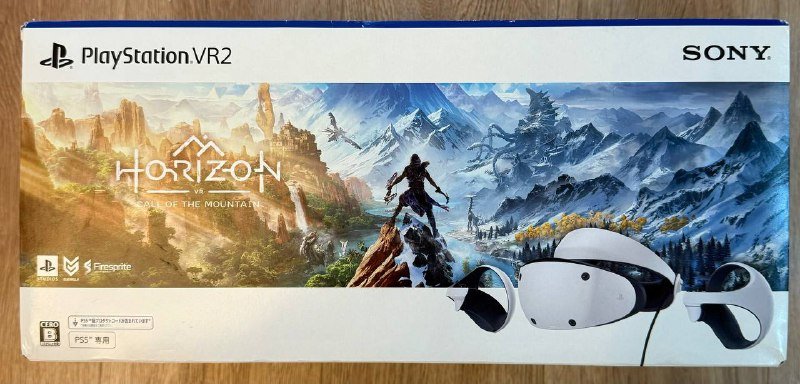 PS5 VR 2 шлем, 2 контроллера, наушники, USB Type-C кабель 3